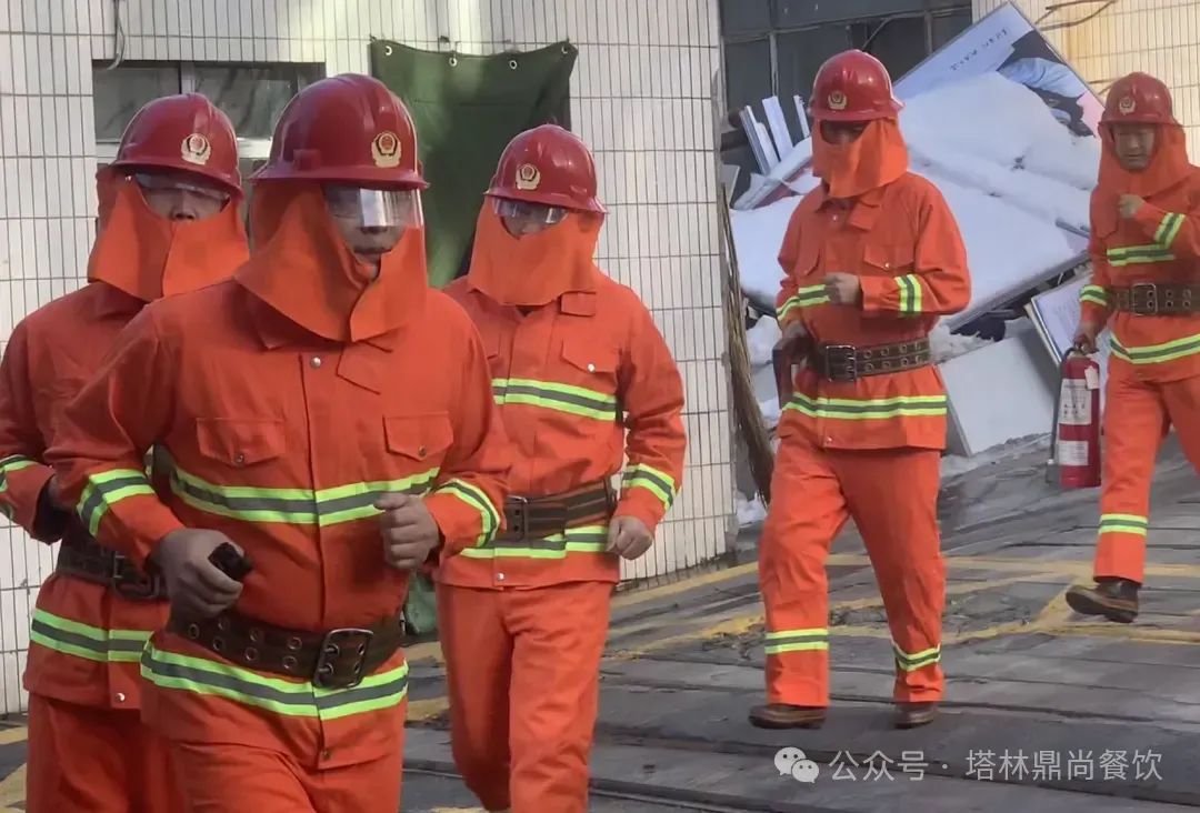 塔林鼎尚餐飲建行項目部消防安全日活動:筑牢防線,消患未然